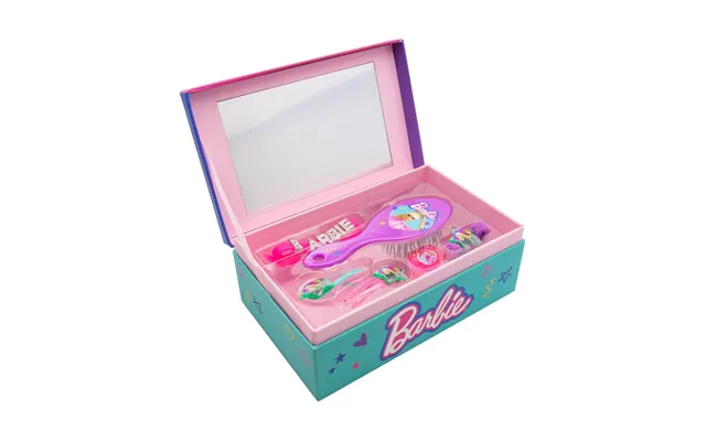Barbie Smykkeskrin Med Tilbehør