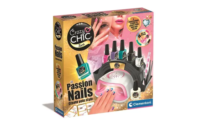 Crazy Chic Passion Nails