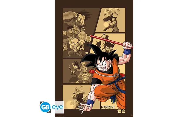 Dragon Ball Plakat 91,5x61 Cm