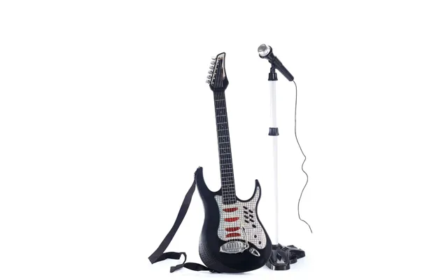 Elektronisk Guitar Med Mikrofon