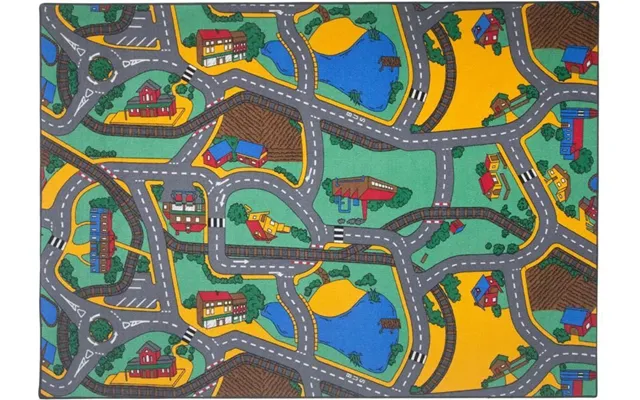 Gulvtæppe,trafik Legetæppe 140x200 Cm