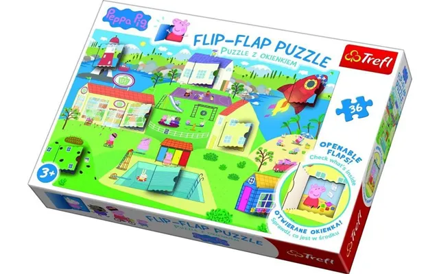 Gurli Gris Flip Flap Puslespil 36 Brikke