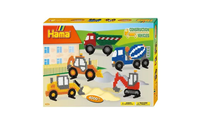 Hama Perler Byggeplads - 4.000 Perler
