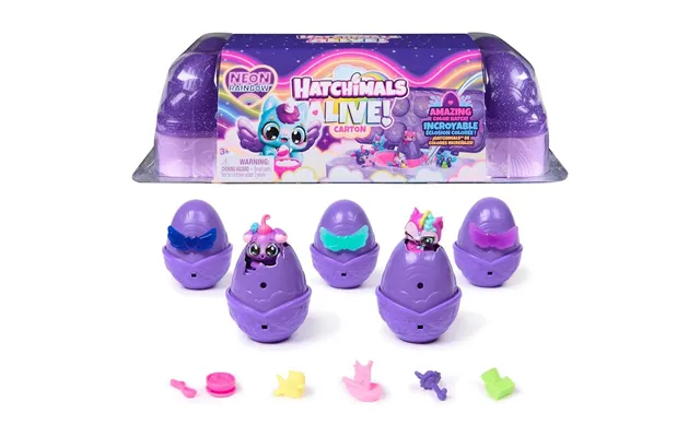 Hatchimals Alive Neon Rainbow Karton