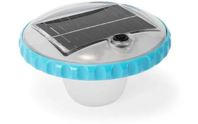 Led Lampe - Flydende Med Solcelle