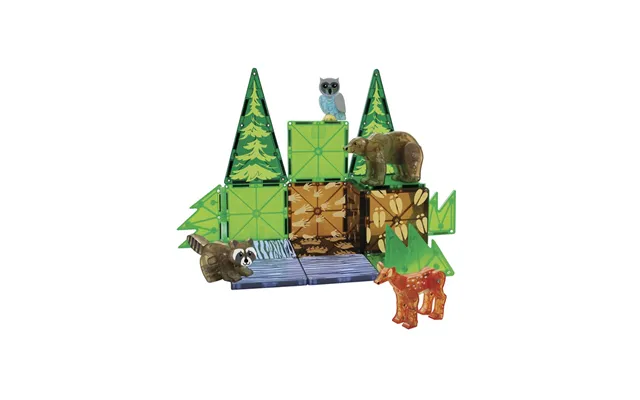 Magna Tiles Skovens Dyr 25 Dele