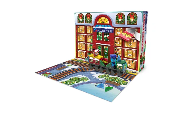 Magna-tiles Julekalender Med Micromags