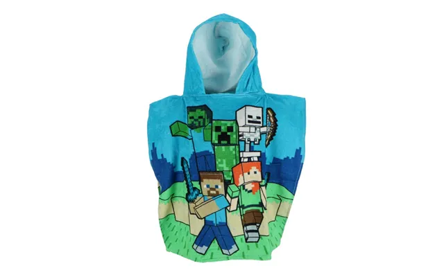 Minecraft Håndklæde Poncho 55x110cm