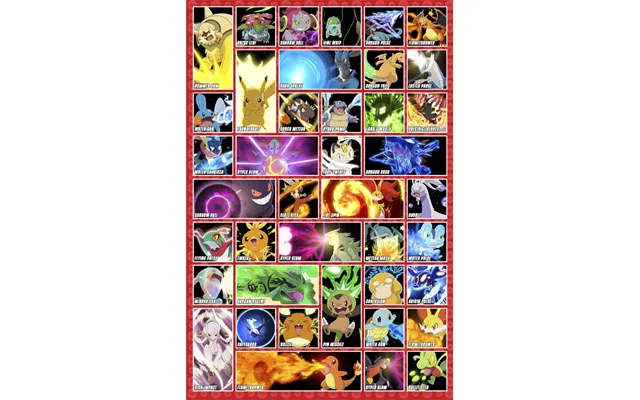 Pokemon Plakat 91,5x61 Cm