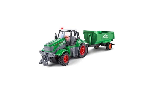 Radiostyret Traktor Med Tip Trailer 1 28