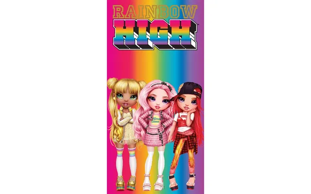 Rainbow High Håndklæde 70x140 Cm