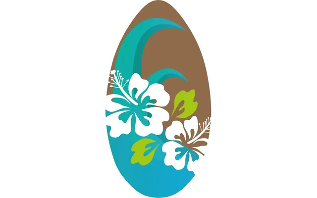 Skimboard Flower 94 Cm