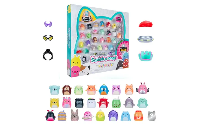 Squish-a-longs 2,5 Cm 25 Pack
