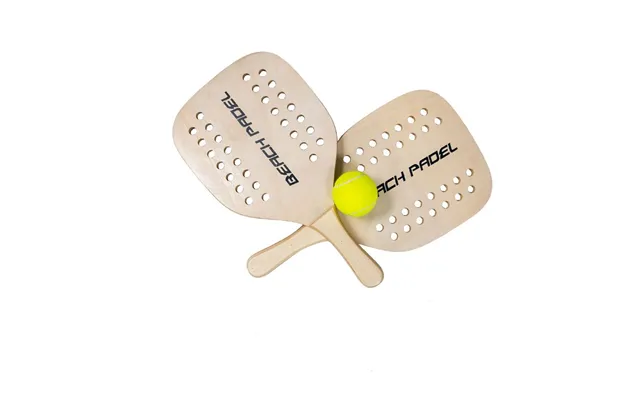 Strand Tennis Med Bat Og Bold