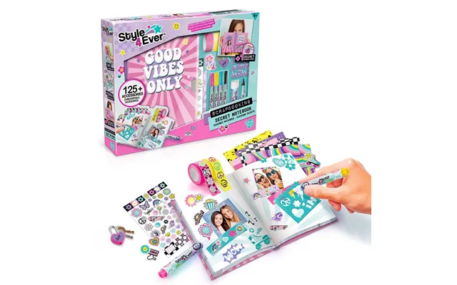 Style 4 Ever Scrapbook Hemmelig Dagbog