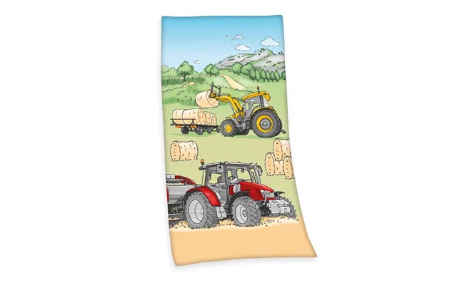 Traktor Håndklæde 75x150 Cm