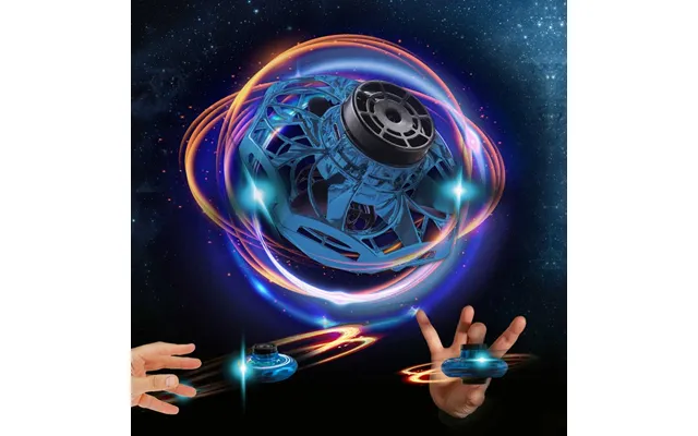 Vortex Fidget Spinner Led Blå