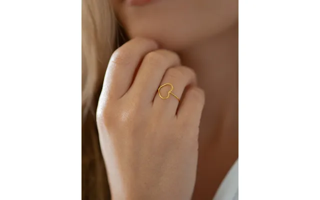Amora - Hjerte Guld Ring