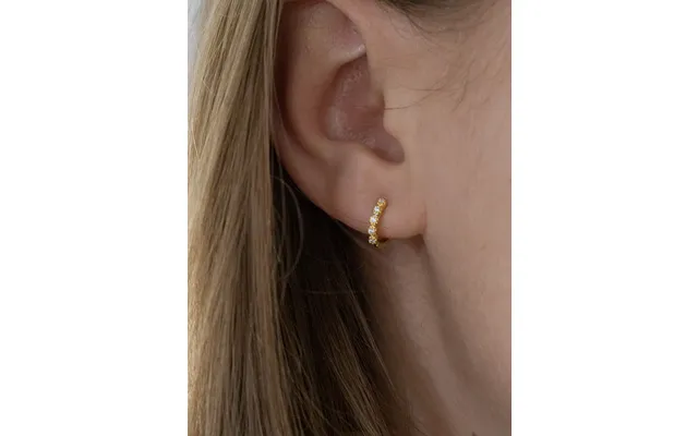 Isabel 10 Mm - Guld Hoops