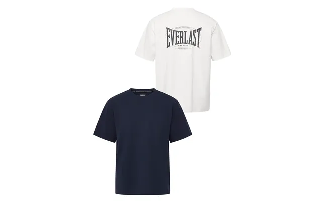 2-pack Everlast Back Logo T-shirt Navy & Hvid Women