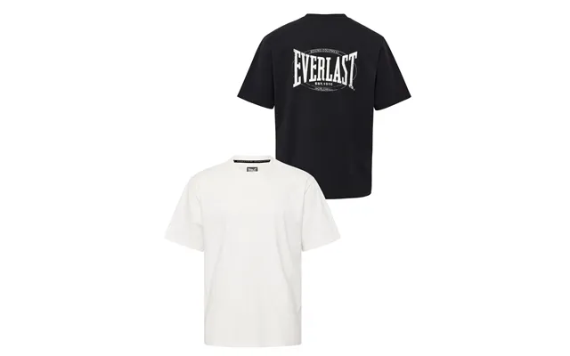 2-pack Everlast Back Logo T-shirt Sort & Hvid Women