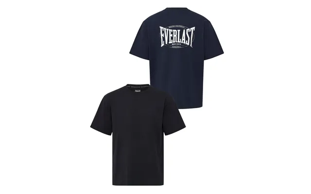 2-pack Everlast Back Logo T-shirt Sort & Navy Men
