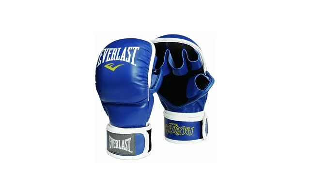 Leather Thai Striking Gloves - Blue