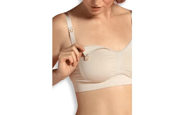 Carriwell Graviditets- Og Amme-bh Original Seamless , Beige Honey - Medium