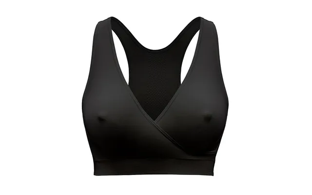 Medela Keep Cool Nat-bh, Åndbar Graviditets- Og Amme-bh, Sort - Large