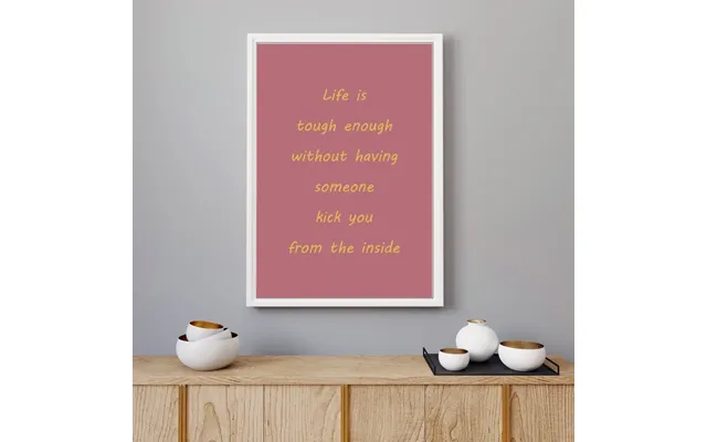 Plakat Tough Enough - 50x70