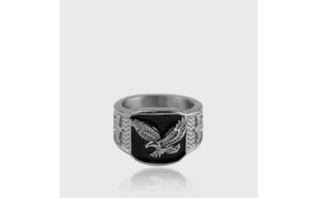 Eagle Ring Sølvfarvet