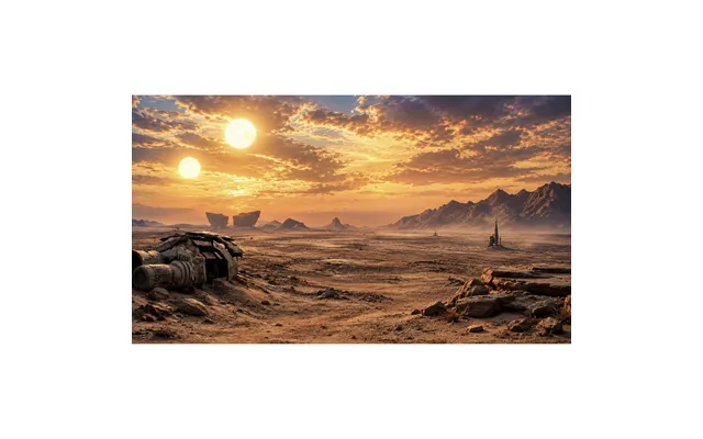 Akrylkasse Til Lego 75331 The Razor Crest - Klar Baggrund