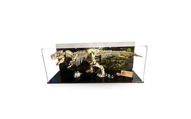 Akrylkasse Til Lego Sæt 76968 Tyrannosaurus Rex - Klar Baggrund
