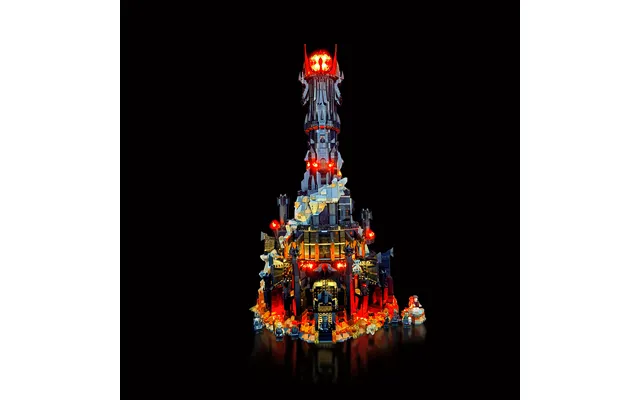 Lyskit Til Lego Sæt 10333 The Lord Of The Rings Barad-dûr