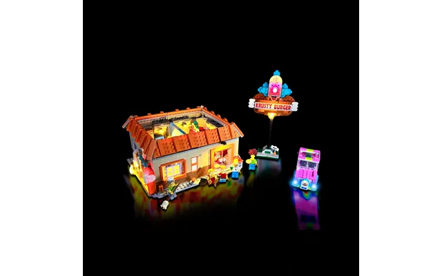 Lyskit Til Lego Sæt 10352 The Simpsons Krusty Burger
