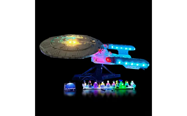 Lyskit Til Lego Sæt 10356 - Star Trek U.s.s. Enterprise Ncc-1701-d