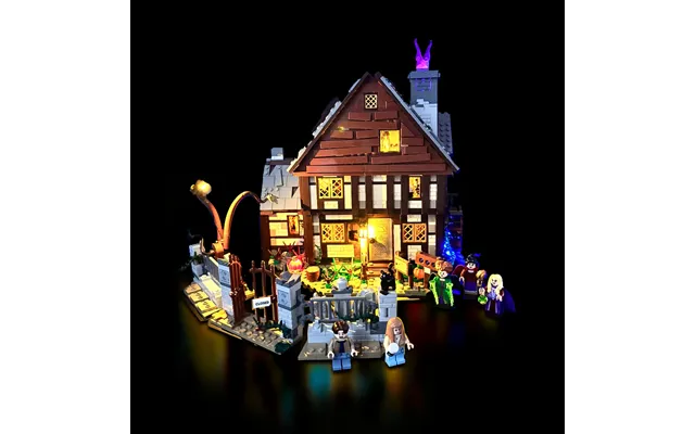 Lyskit Til Lego Sæt 21341 Disney Hokus Pokus Sanderson-søstrenes Hytte