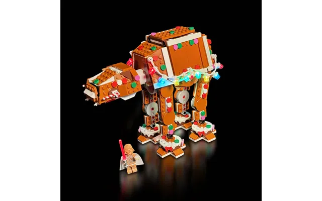 Lyskit Til Lego Sæt 40806 Star Wars Gingerbread At-at Walker