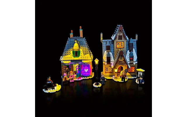Lyskit Til Lego Sæt 76388 Harry Potter Besøg I Hogsmeade-landsbyen