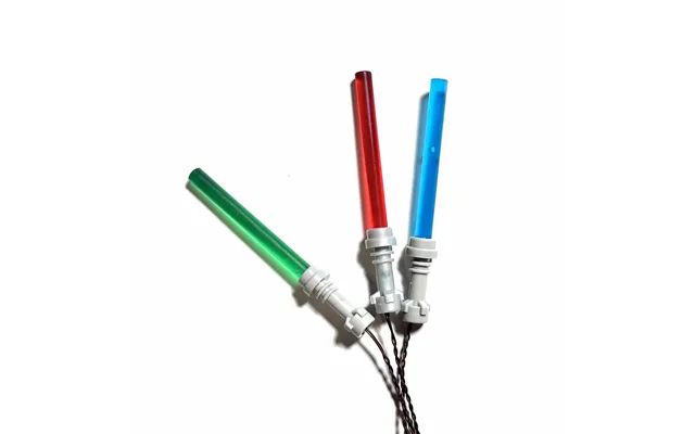 Lyssværd Med Led-lys - Lego-kompatibel