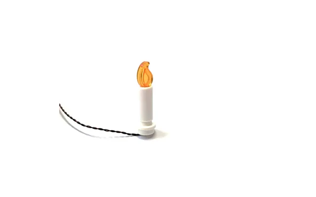 Stearinlys Med Led-lys - Lego-kompatibel