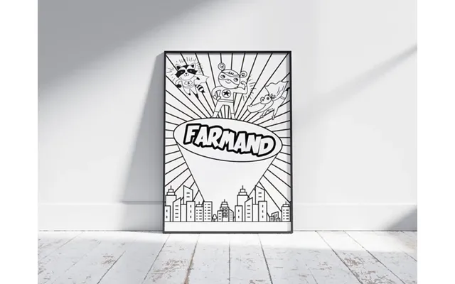 Fars Dag Plakat - Mal Selv Superhelt