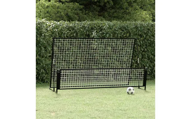2-i-1 Fodbold-rebounder 202x104x120 Cm Stål