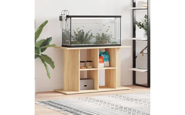 Akvariestativ Sonoma Eg 100x40x60 Cm Konstrueret Træ