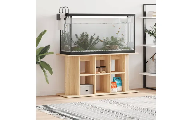 Akvariestativ Sonoma Eg 120x40x60 Cm Konstrueret Træ