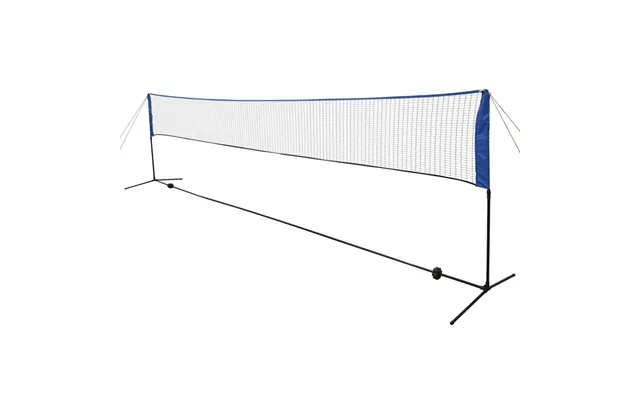 Badmintonnet Med Fjerbolde 600 X 155 Cm