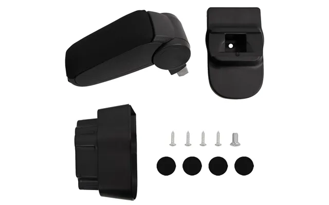 Bilarmlæn Til Opel Corsa D 2007-2014 Sort 12x37x 31-48 Cm Abs