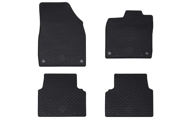 Bilmåtte 4 Stk. Passer Til Vw Id.3 2019- Gummi