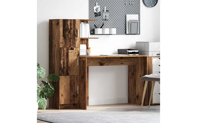 Bord Gammelt Træ 133,5 X 50 X 124 Cm 2 Stk.