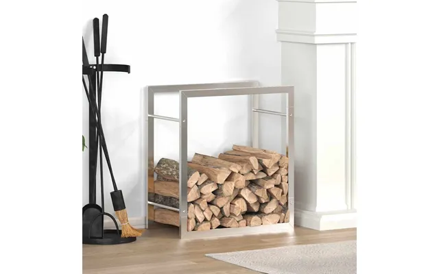 Brændestativ 50x28x56 Cm Rustfrit Stål